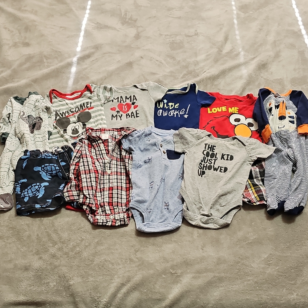3-6 Baby Boy Clothes Bundle